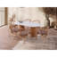 Ferro Beech Oval Dining Table-105634091-105634092