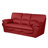 Heppman Genuine Leather 3-Seat Sofa-1358440346