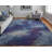 Groh Paras Abstract Contemporary Area Rug, Blue/Purple-2126189062