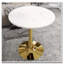 Table de salle à manger ronde en bois avec base piédestal, table basse-1408604891-1408604895