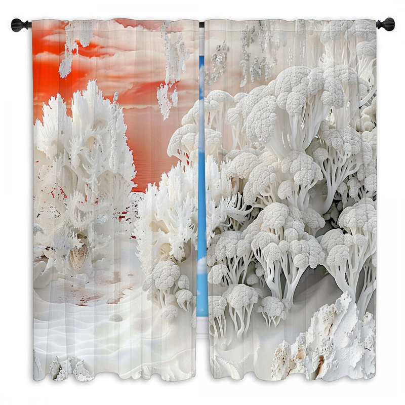 Paire de rideaux obscurcissant en polyester Moureaux, L 20 po x L 52 po