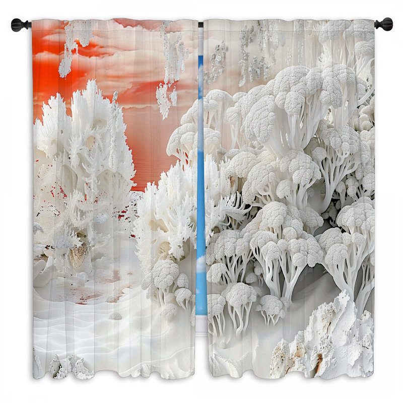 Paire de rideaux obscurcissant en polyester Moureaux, L 40 po x L 82 po
