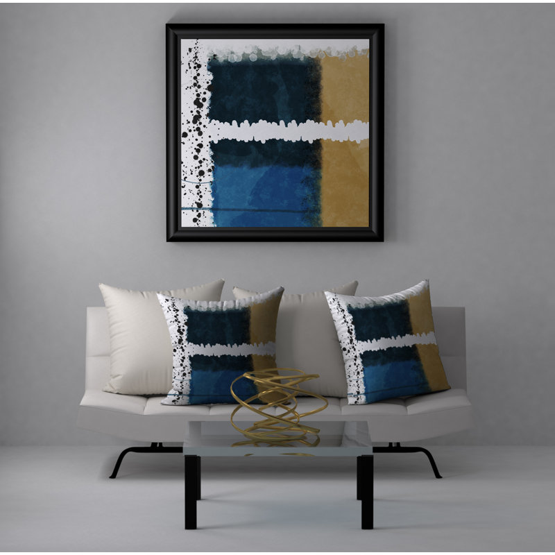 Housse de coussin décorative carrée indémodable, 24" X 24"