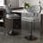 Bergess Swivel Upholstered Adjustable Height Counter Stool with Metal Frame-988318356