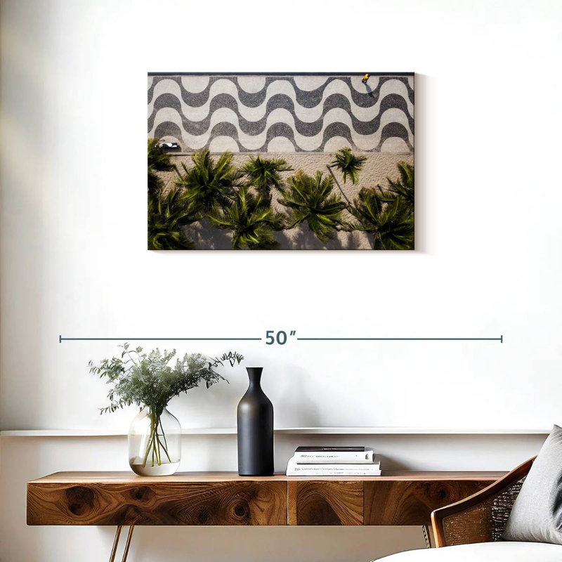 Gillard Copacabana Sidewalk Palms, H 20 po x l 30 po