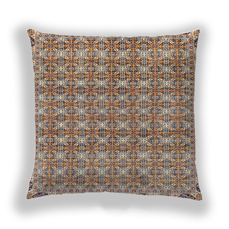 Housse et insert de coussin décoratif Abstract, Microsuède