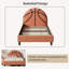 Lit plateforme tapissier simple Basketball Design