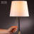 Oxted Classic Floor Lamp, , Elegant Linen Shade, Pull Chain Switch, Luxury Gold Handle, Modern Minimalist Design - Perfect for Living Room, Bedroom, Office-1414832449