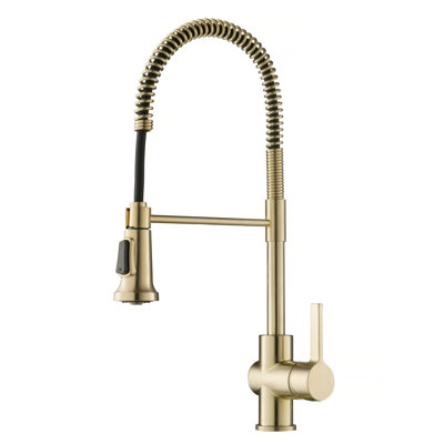 KRAUS Britt Single Handle Commercial Style Kitchen Faucet