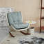 Chaise berçante simple décontractée Home-100779987