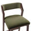 Tabouret de comptoir rembourré en bois Patricia-348330606