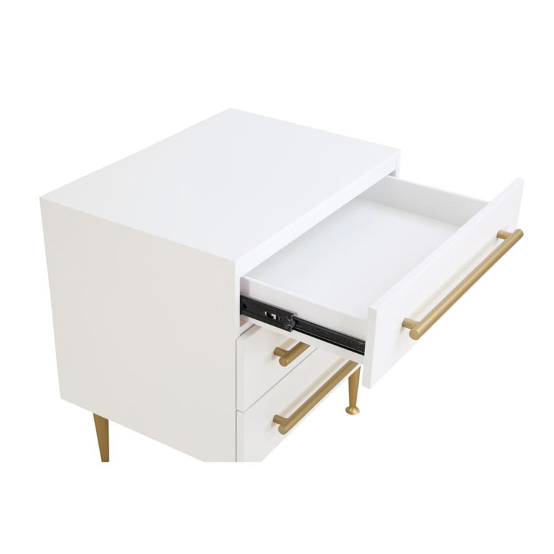 Table de chevet blanche Modern Furniture