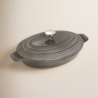 Staub Enameled Cast Iron Oval Braiser
