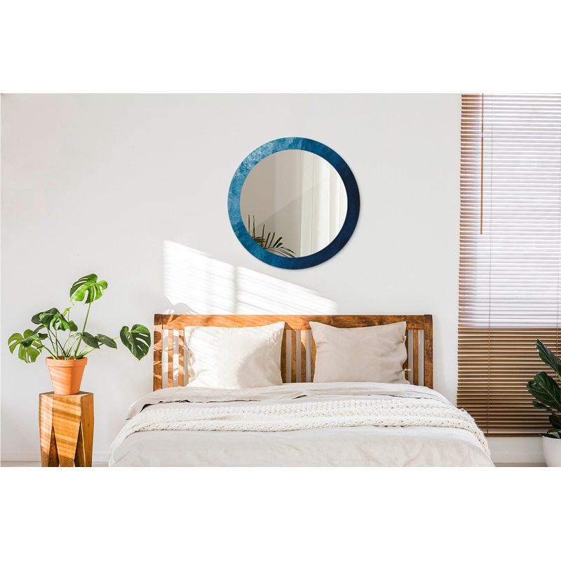 Huldar Glass Flat Wall Mirror