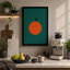 Orange Apple Modern - Wrapped Canvas-1769310658-1769310657