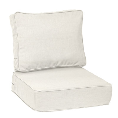 6 Inch Sunbrella Outdoor Chair Seat Back Cushion Set by Latitude Run