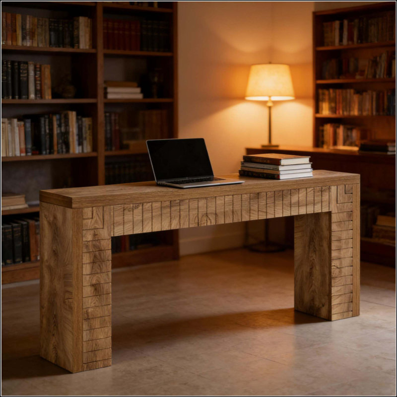 Console de style artistique, canapé, table d'appoint