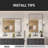 Round Metal Frame Hanging Wall Bathroom Mirror-706407995-706407994