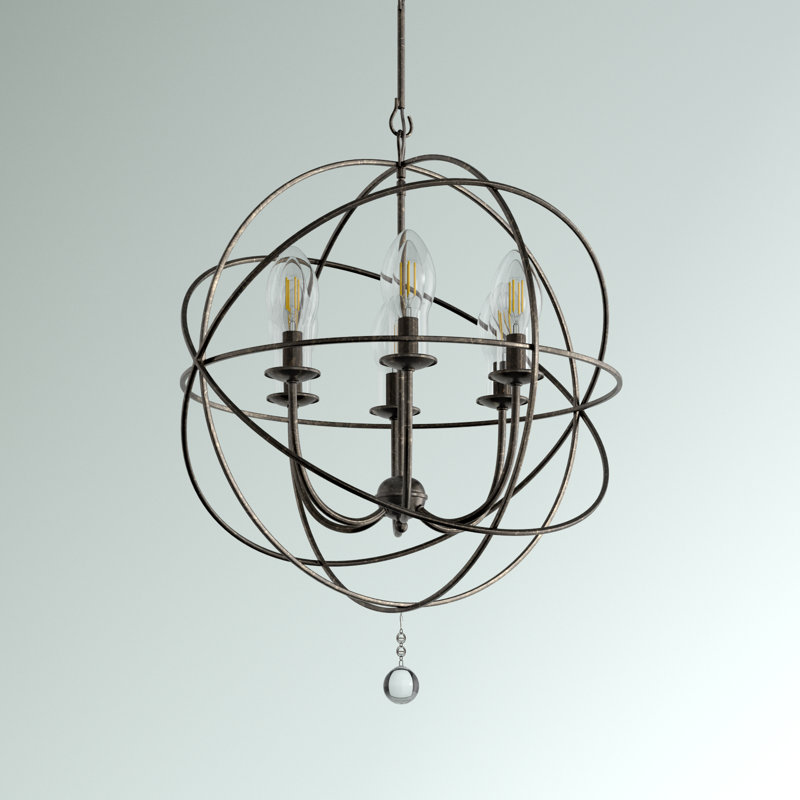 Jayden 6 - Light Outdoor Chandelier