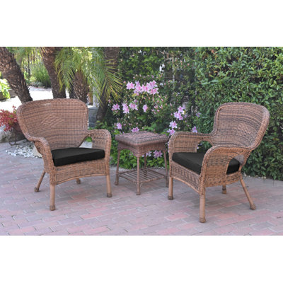 Chaise de patio avec coussins Batchelder