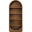 Bibliothèque en bois massif Hearth Brown-40272278
