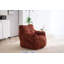 Fauteuil à billes en velours côtelé doux et moelleux rempli d'éponge à mémoire de forme-713991035