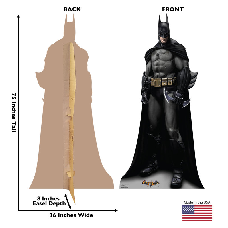 75'' Superheroes & Villains Cardboard Standup
