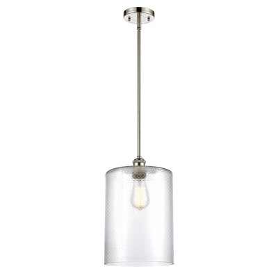Luminaire suspendu cylindrique à 1 lumière Leilani