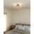 Learco Glass Semi Flush Mount-743322901
