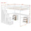 Lit mezzanine double avec commode, bureau et bande lumineuse-1425178787