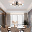 6 - Light Dimmable Sputnik Sphere Chandelier
