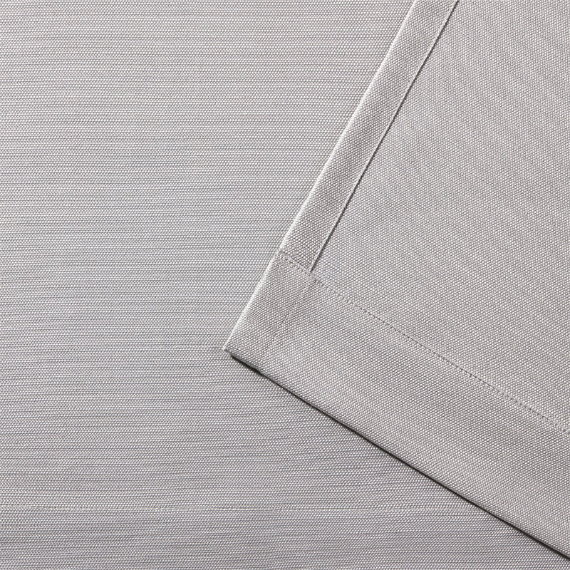 Panneaux de rideaux d'intérieur et d'extérieur diaphanes de couleur unie avec œillets Breanna, Argent, l 54" x L 84"