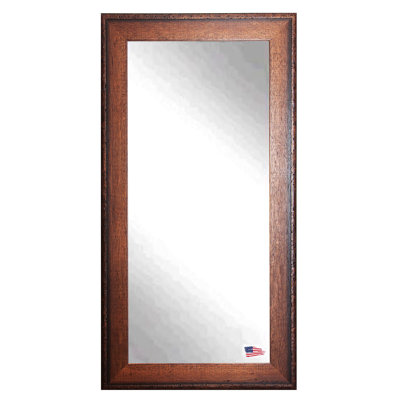 Miroir pleine grandeur pour plancher de bois