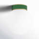 Single Light Glass Flush Mount