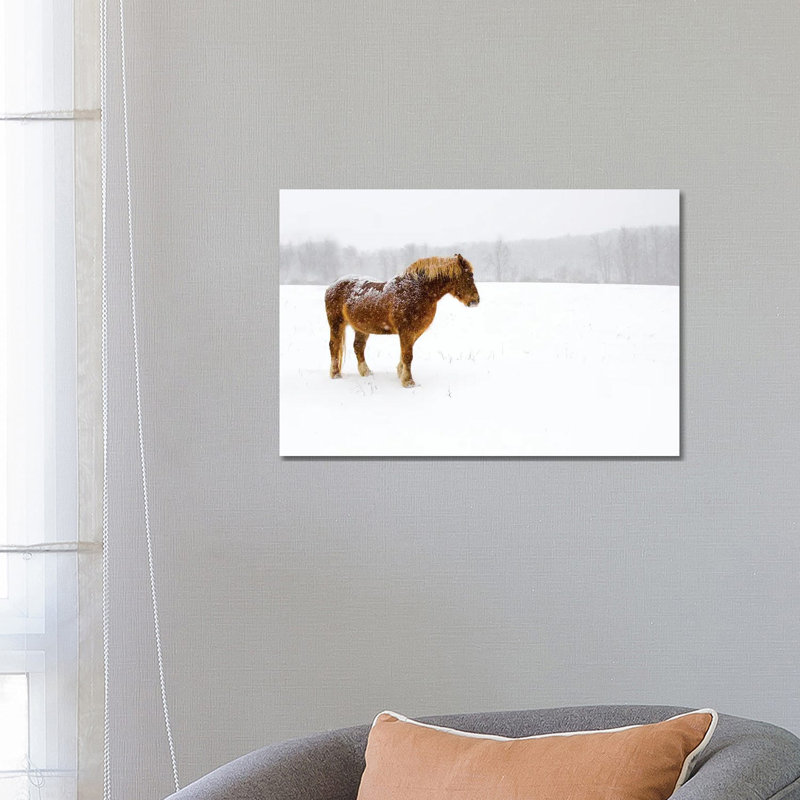 Snowbound 1 Piece Wall Art on Canvas, 66.04 cm H x 45.72 cm W x 3.175 cm D, Wrapped Canvas