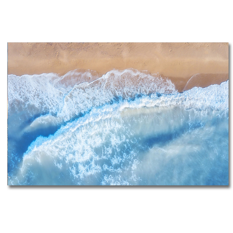 Beach Tides Print, Acrylic, 16" H x 20" W x 1.5" D