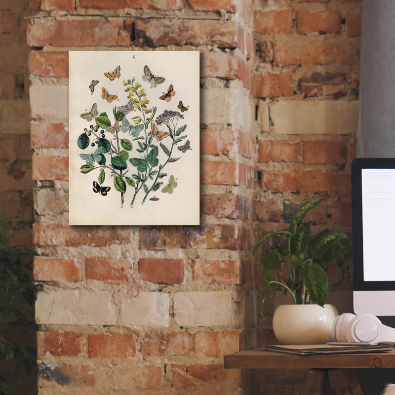 «Papillion - Butterflies» par Art Licensing Studio, art mural sur toile