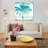 Beachscape Palms II by Michael Mullan - Print on Canvas-101413642-56751063