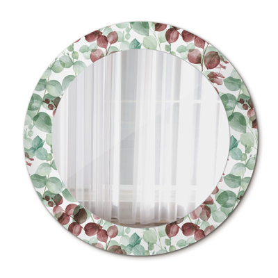 Huldar Glass Flat Wall Mirror
