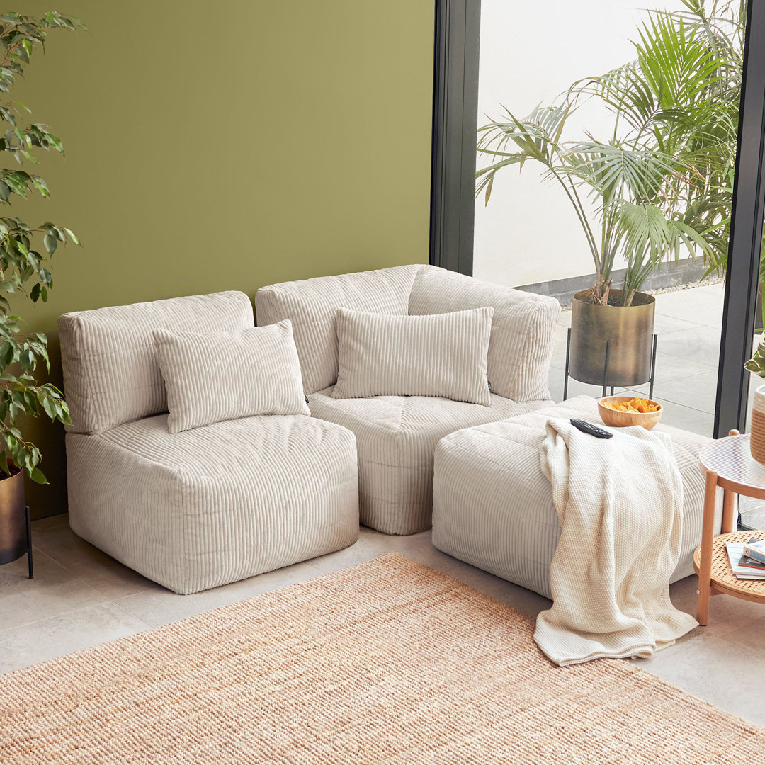Corduroy Bean Bag Set