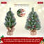 2Pcs Lighted Artificial Christmas Tree-2100335767