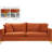 Naomi 81.5" Velvet Square Arm Sofa-909046967