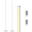 Ensemble de 2 lampes sur pied à DEL à intensité variable avec télécommande Hedden (ensemble de 2)-1361459773