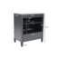 Meuble-lavabo de 30 po avec lavabo, meuble-lavabo noir avec beaucoup de rangement