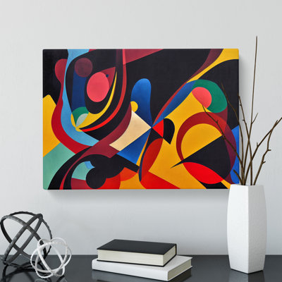 Divine Abstract Art - Wrapped Canvas Print