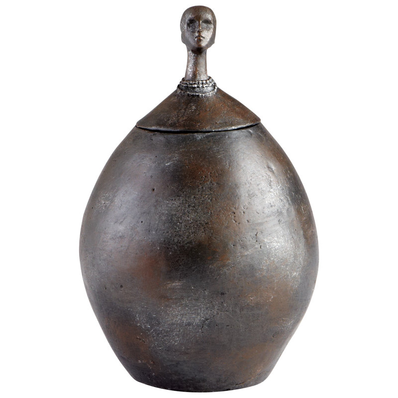 Metal Table Vase, Large