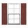 Vinyle Mid-America, quatre planches jointes TailorMade, volets Board-n-Batten, avec cages à volets