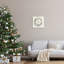 Warm Christmas Greetings Beach Shells Themed Wreath by Darlene Seale - Print-71064107-71064108