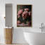 "Flower Blossom", aquarelle Moody, pivoines roses, impression sur toile encadrée, 2 pièces-99142023-99142024
