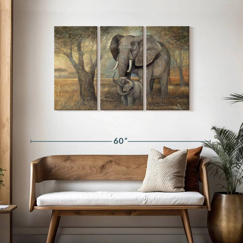 Gentle Touch, 28" H x 45" W
